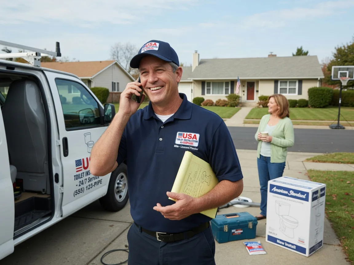 Toilet Installation Jamestown, OH FAQs
